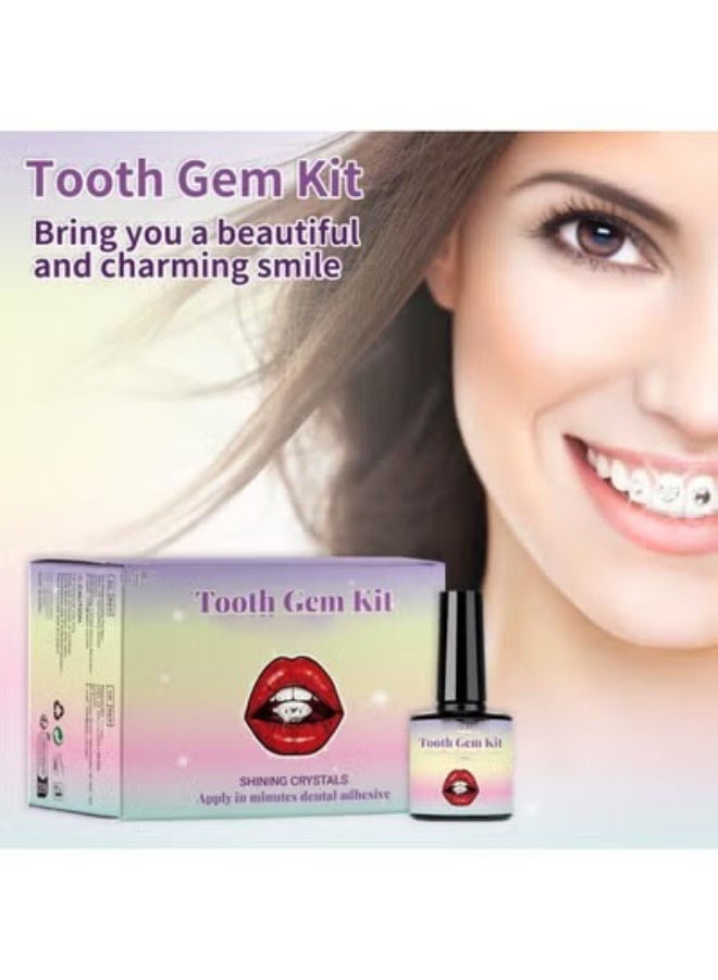 DIY Tooth Gem Kit, 120 Sparkling Crystals, Teeth Jewelry Starter kit, DIY Crystals Diamond Tooth Gems Kit for Teeth - Image 2