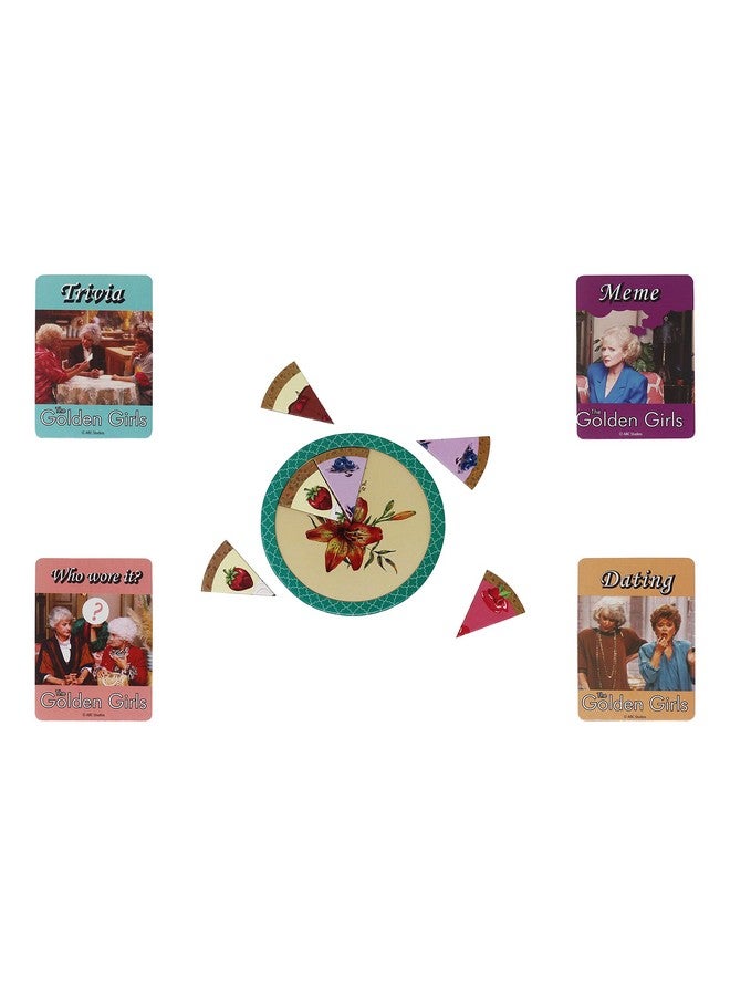 Spin Master Games The Golden Girls Any Way You Slice It, Retro Trivia Card Game, Multicolor, One Size - Image 5