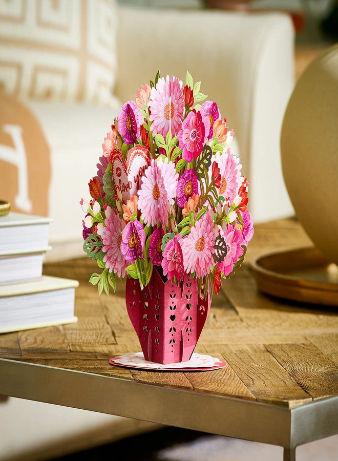 Paper Love Love You Bouquet Jumbo Pop Up Card - Image 5
