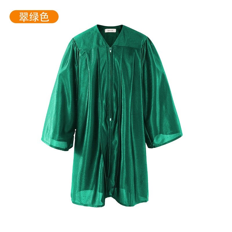 Jing Zhe Rui 2026 New Kids Graduation Gown Set with Cap - Kindergarten Elementary School Ceremony Dress, Knit Fabric, Unisex, Sizes 21-36 - Image 1