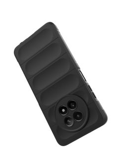 Generic Realme 13 5G - Original Magic Shield Shock-Resistant Case Cover with Ultra Protection and Soft Padded Interior (Black)  - Image 3