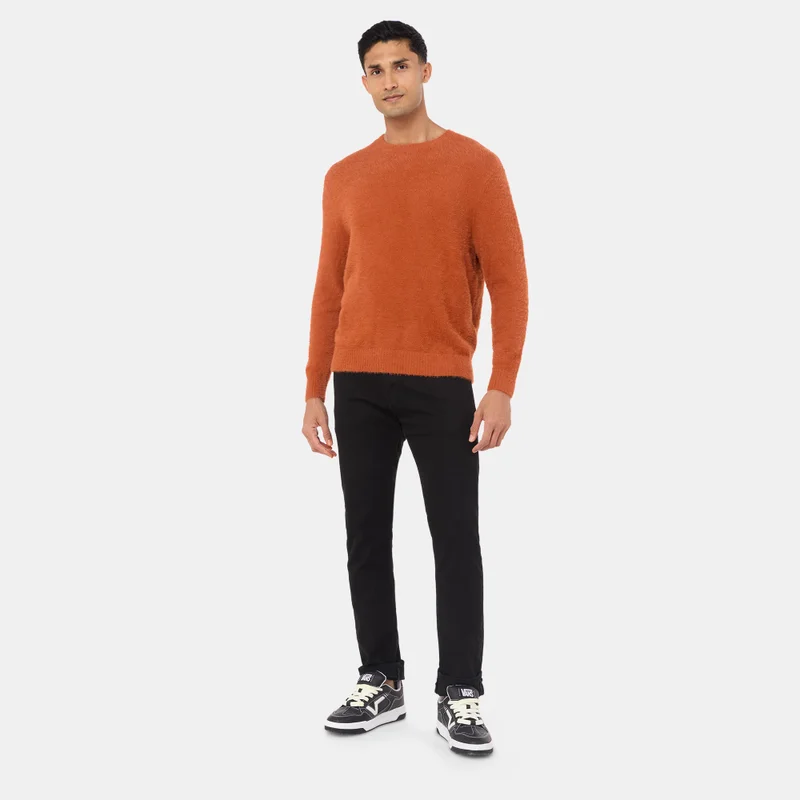 VANS Orange Men's Elmsford Sweatshirt for Men | Best Price UAE