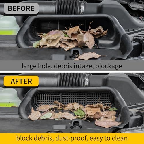Maxzina Air Intake Scoop Filter Compatible with 2015-2026 Ford F150 2017+ F150 Raptor Air Scoop Cover Dust Cover Protector for 2025 F-150 Accessories - Image 2