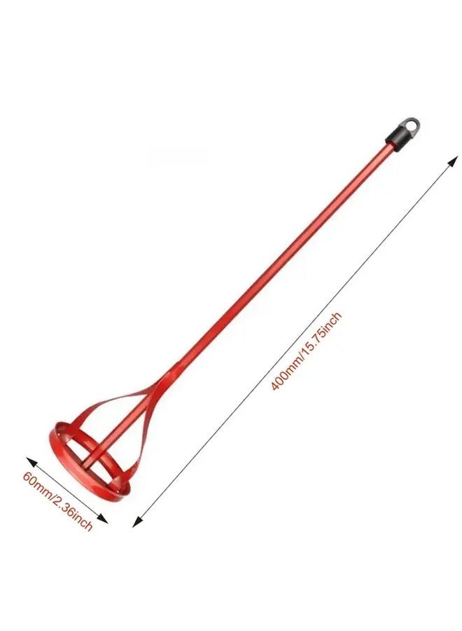 60x400mm Extended Stirring Bar Drill Bit Paint Mixer Non Electrified Tool for Cement Putty Latex - Image 4
