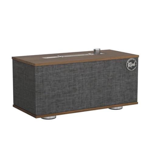 Klipsch كليبسش ذا ون تيبل توب وايرلس ستيريو في الجوز | مزود بتقنية البلوتوث، جاهز للغرف المتعددة، ويتناسب مع أي مكان تقريبًا - Image 4