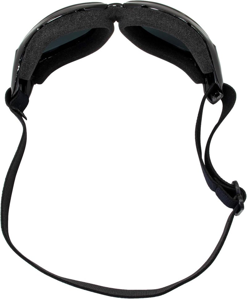 Global Vision Eliminator Dirt Bike Padded Motorcycle Riding Goggles for Men and Women (Black Frame/Smoke Lens) - Image 4