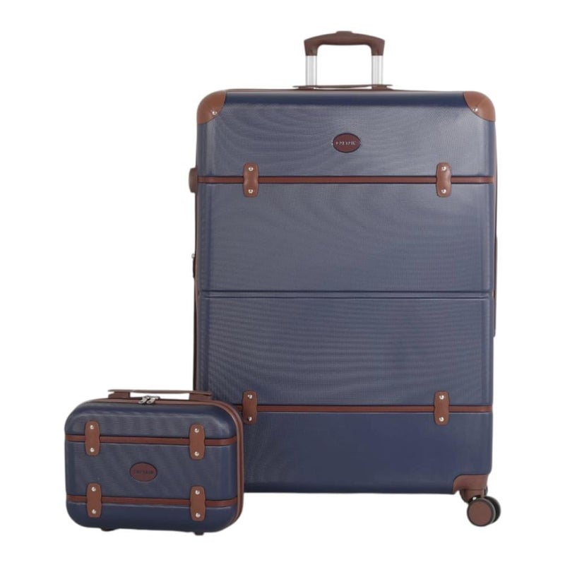 Aviator Classic luxury luggage set - 5 pieces with elegant design and complete protection - made of high-quality ABS - in addition to an expansion zipper - Image 3