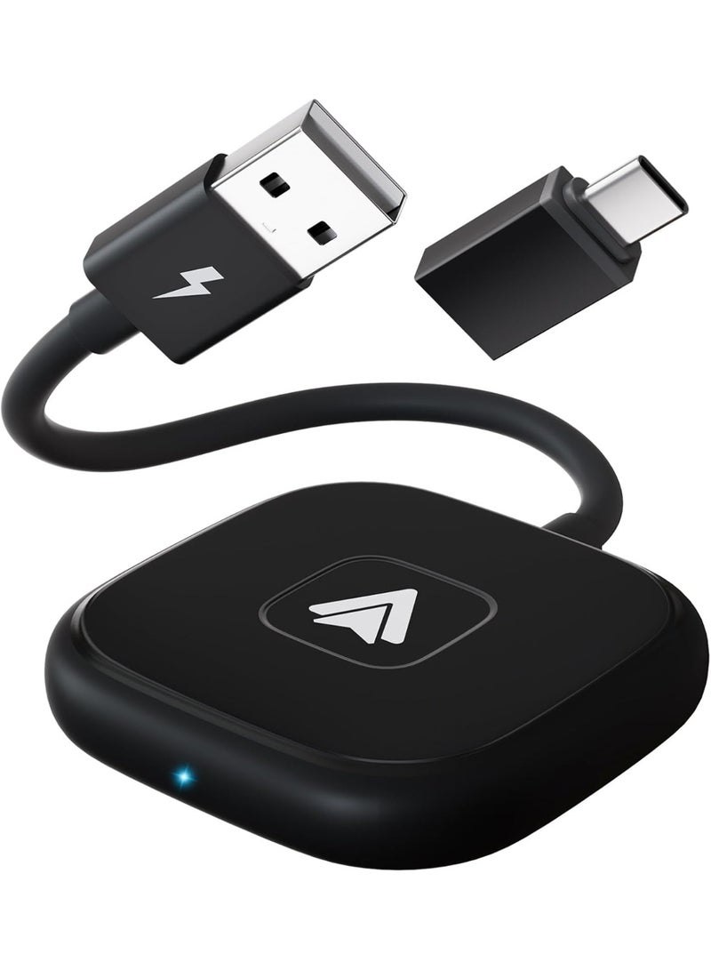 Yesido Android Auto Wireless Adapter – USB Dongle for Android Car Radio, Convert Wired to Wireless Android Auto – Compatible with OEM Cars 2016 & Newer - Image 1