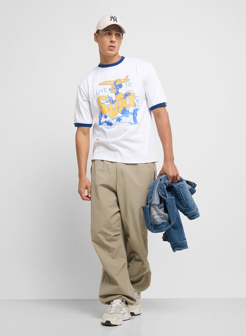 Disney Mens Over Size Crew Neck - Image 4