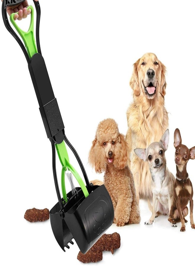 The DDS Store Pooper Scooper for Dog-Long Handle Dog Poop Scooper-Pet Waste Pick Up Jaw Scooper Without Smelling,Durable Spring Easy to Use,Perfect for Grass,Dirt,Gravel (Colour May Vary, 24-inch) - Image 1