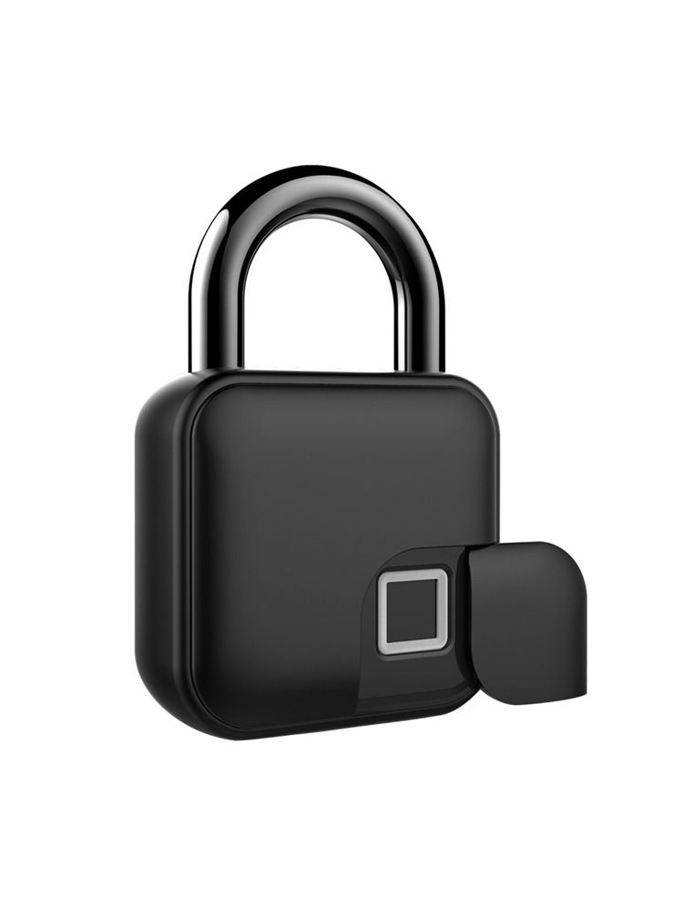 Fingerprint Padlock Waterproof Bluetooth Smart Padlock Cabinet Lock Bedroom Anti-theft Bag Luggage Padlock  - Image 1