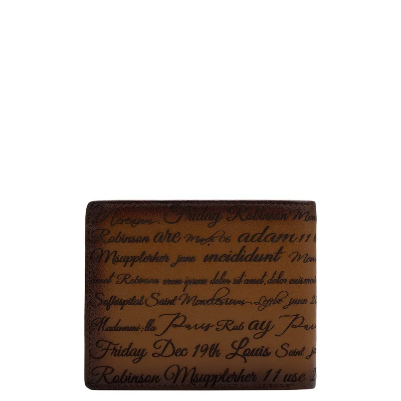 Da Milano  Cognac Bifold Leather Mens Wallet for Men | Best Price UAE