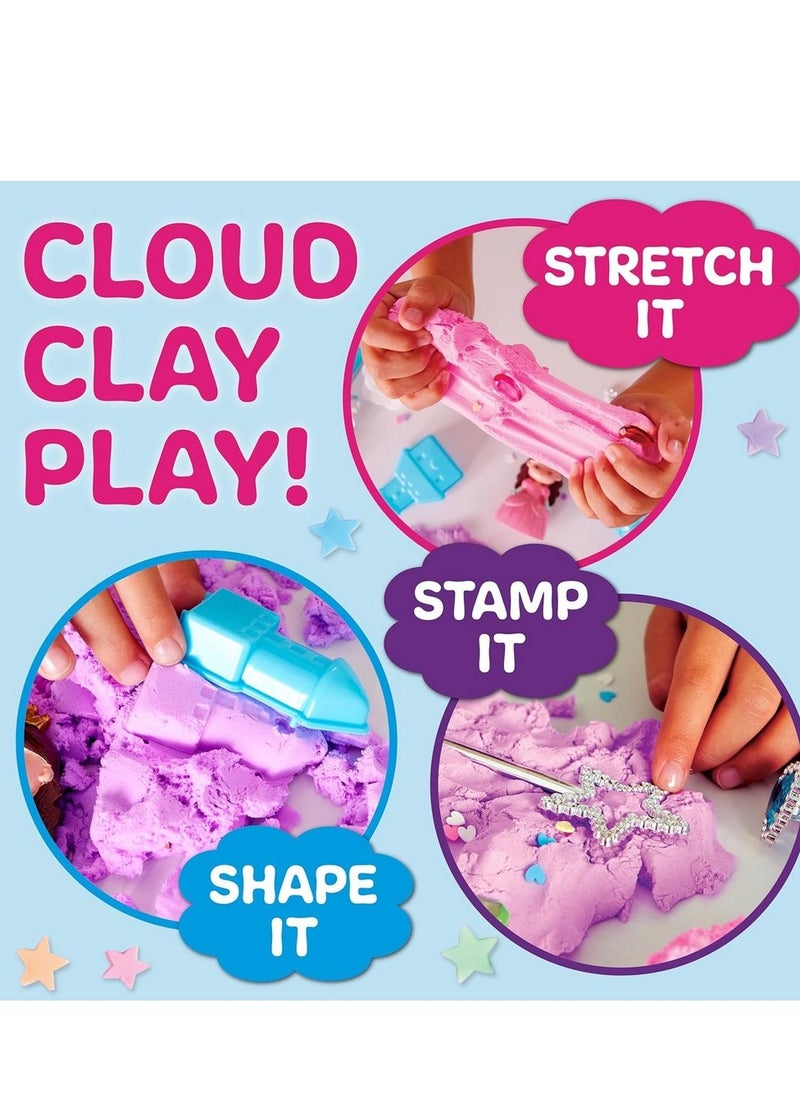 Creativity for Kids Creativity for Kids Sensory Pack Princess, Includes gems, magic wand, fluffy cloud clays, ring, confetti, flowers, and castle molds, Interactive Sensory Play Kit, Ideal for Kids Ages 3+  - Image 2