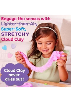 Creativity for Kids Creativity for Kids Sensory Pack Princess, Includes gems, magic wand, fluffy cloud clays, ring, confetti, flowers, and castle molds, Interactive Sensory Play Kit, Ideal for Kids Ages 3+  - Image 3