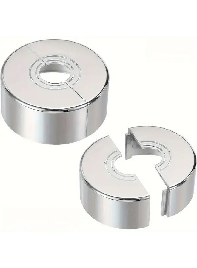 Black ABS Faucet Escutcheon Cover Kit 3 Sizes 21 26 33mm Wall Hole Cover - Image 2