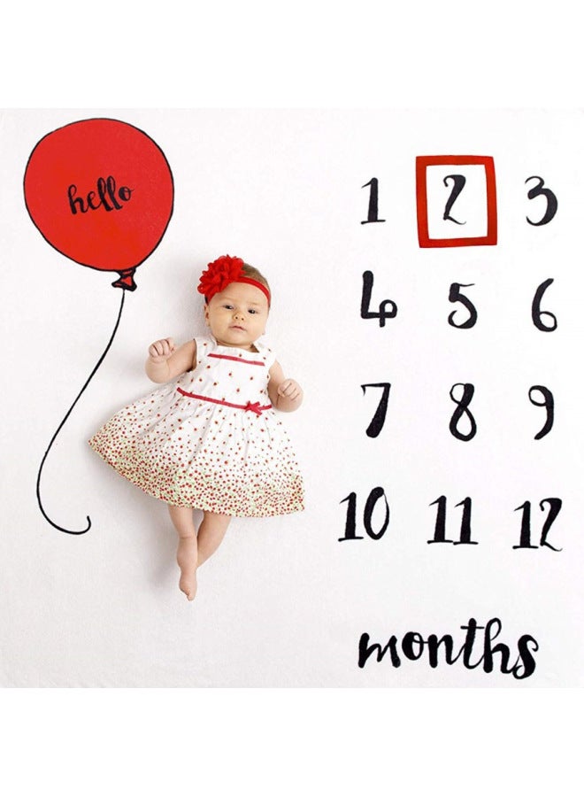 قماش خلفية تصوير شهرية لتطور الطفل، بطانية خلفية رقمية إبداعية للتصوير الفوتوغرافي، ملحقات تصوير للأطفال - Image 5