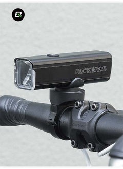 Rockbros Rhl1000 1000Lm Aluminum Bike Front Light – 5 - Mode Rechargeable Lamp With Helmet/Mounting Bracket, 200M Beam, Ipx4 Water Resistant For Mountain/Road Night Rides  - Image 2