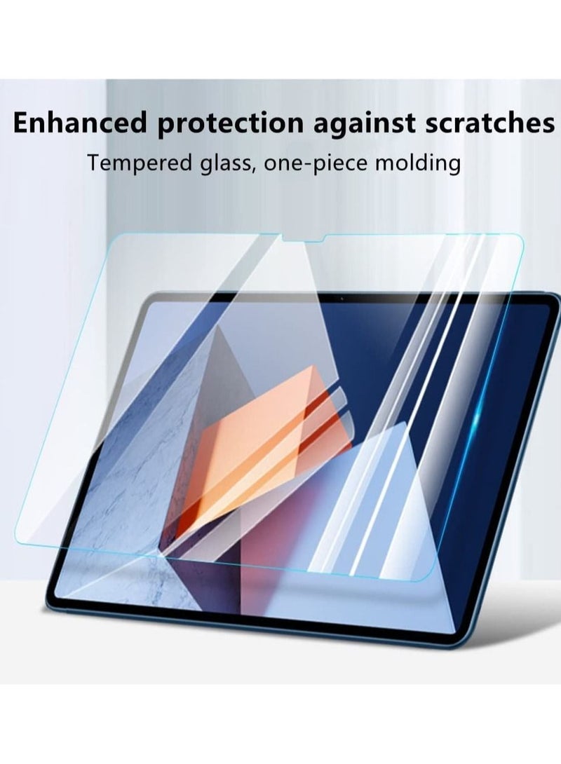 2 Pack Screen Protector Anti-shock Anti-Shatter Anti-Scratch Compatible with Matebook E DRC-W58 12.6 Inch 2022,Clear Tempered Glass 9H 2.5D Premium Screen Protector - Image 2