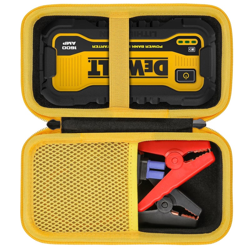 Khanka Hard Travel Case Replacement for DeWalt DXAELJ16 1600 Peak Amp Jump Starter Battery Booster with USB Power Station Case Only