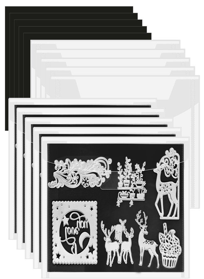 Unarty 20 PCS 8 x 12 Inch Large Die Cut Storage Envelopes with 1 mm Magnetic Sheets for Dies Storage, Die Storage Envelopes and Magnet Sheets - Image 1