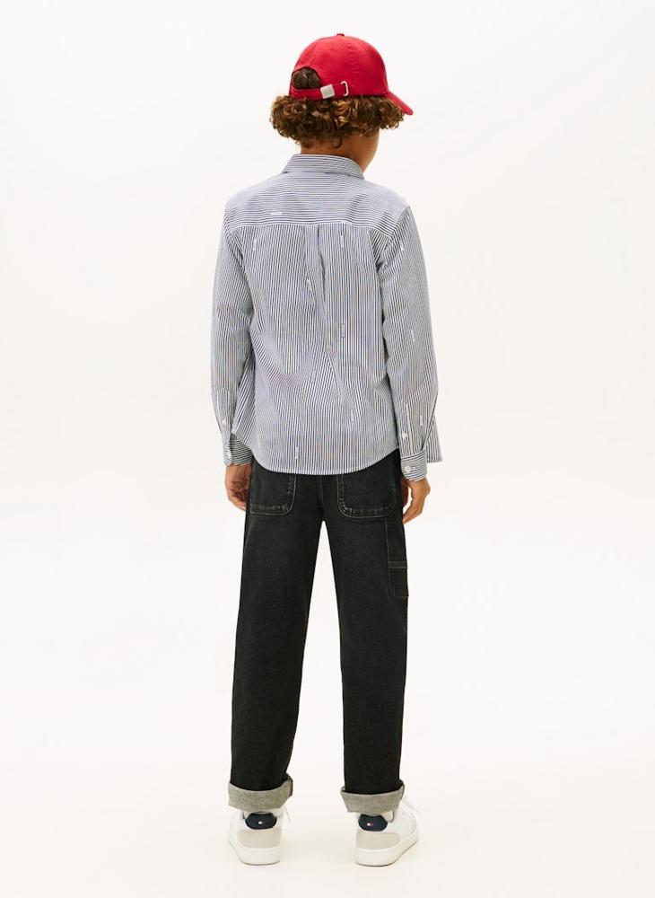 TOMMY HILFIGER Kids Aop Jersey Regular Fit Shirt - Image 2