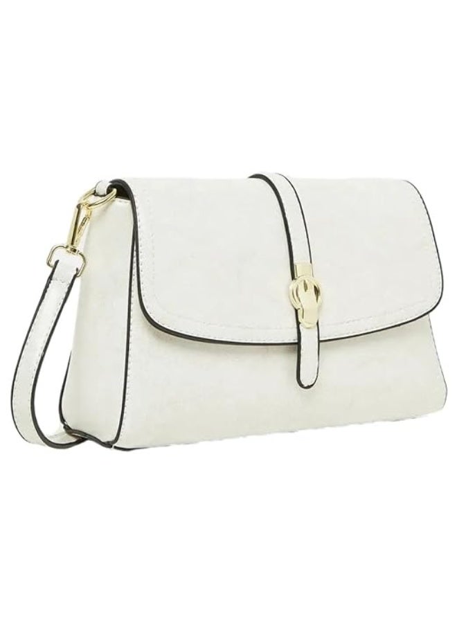 Styli Women White Mini Belt Bag | Compact Design with Secure Closure | Hands-Free and Functional Style | Perfect for Travel and Everyday Use - Image 4