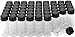 NewZoll NewZoll 50Pcs Clear Glass Bottles, 10ml 1/3 Oz Liquid Sample Collection Glass Bottles, Small Glass Vials with Screwcap,  - Image 2