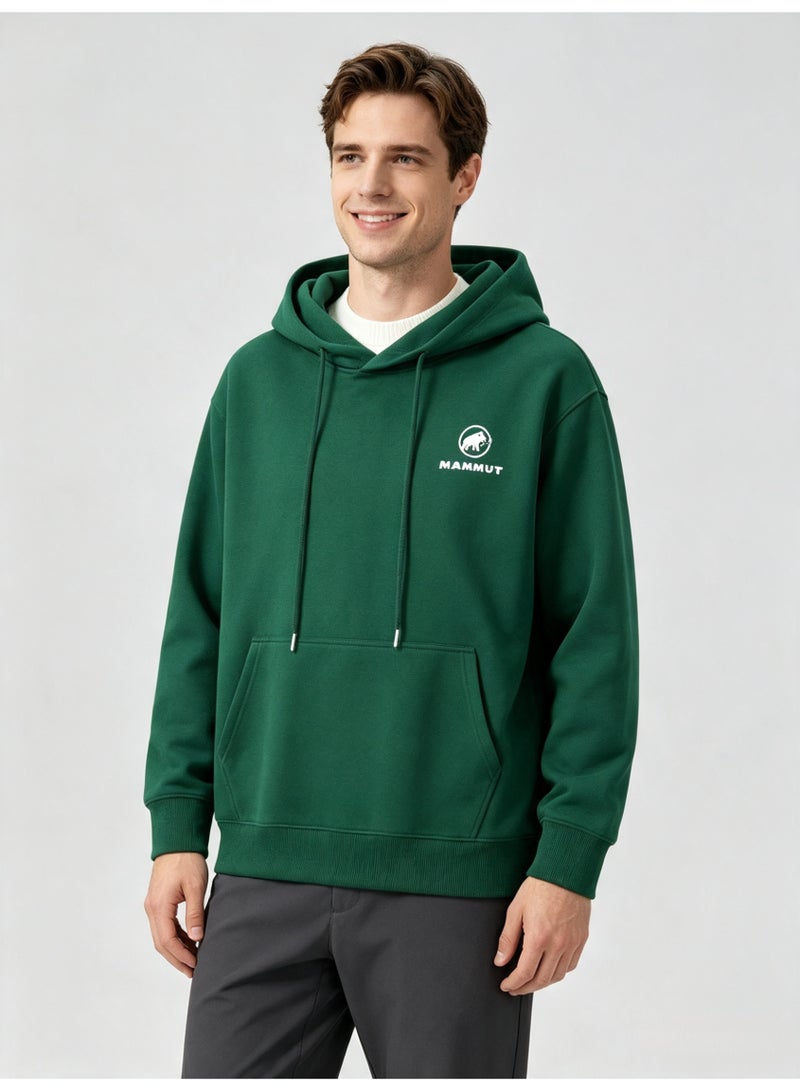 MAMMUT men's and women's basic hooded autumn loose pullover sweater - Image 1