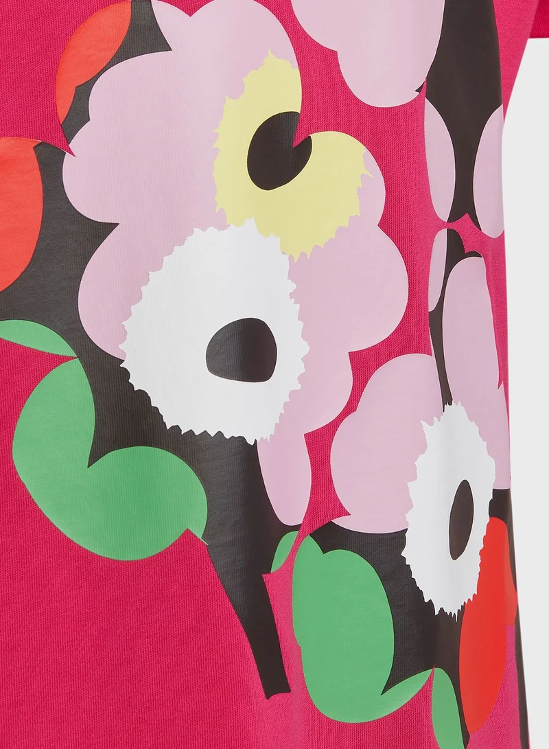 Adidas Youth Marimekko Graphic T-Shirt