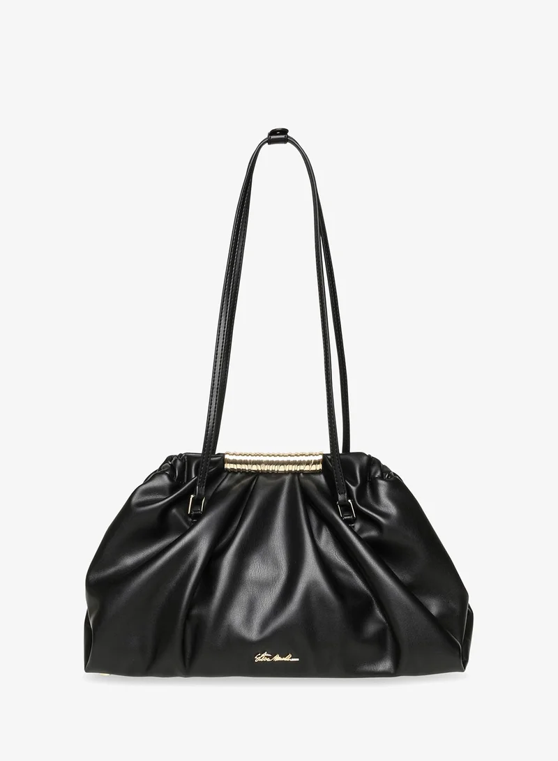 Bfranie Logo Detail Top Handle Satchels