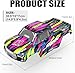 Hosim X08 RC Car Body Shell X07 X08 X07W RC Truck Replacement Parts X8CK04 X08 RC Car AccessoriesPink - Image 4