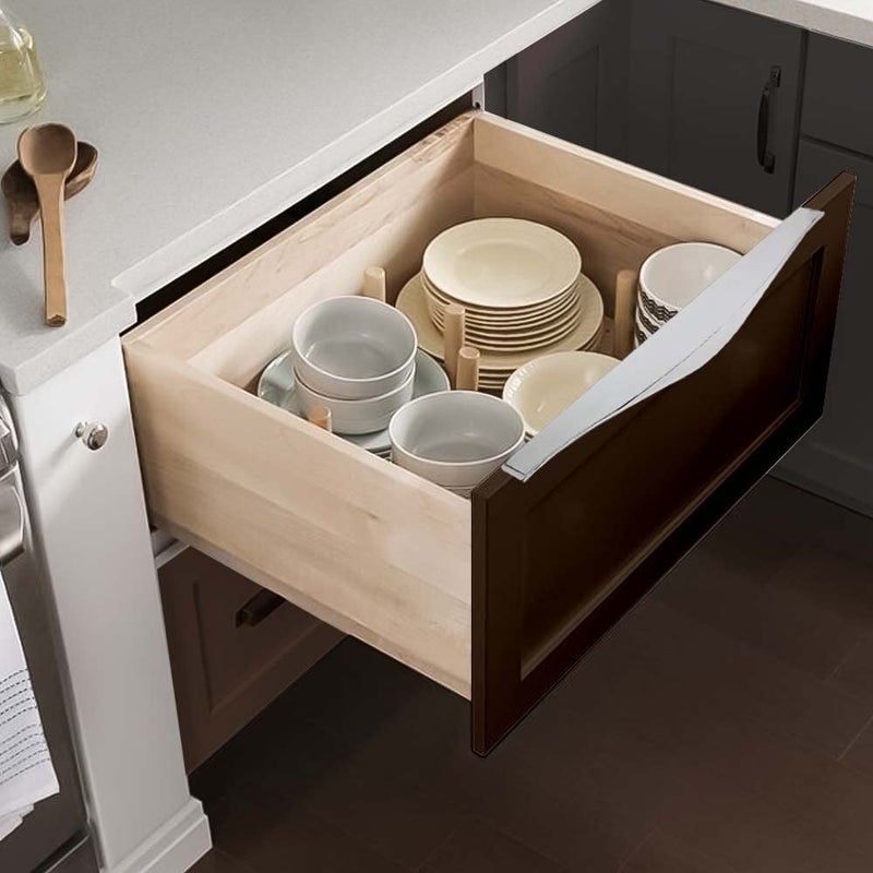 Volo VOLO Aluminium Kitchen Profile HandleDrawer Cabinet Profile HandleWardrobeCupboard Drawer Profile Handle for Drawer Colour Chrome Finish 18 450 mm 10  - Image 5