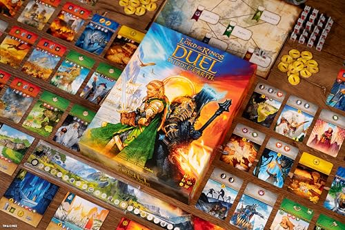 Asmodee The Lord of The Rings: Duel for Middle-Earth Board Game - Epic Strategy Game of Power and Conquest for Kids and Adults, Ages 10+, 2 Players, 30 Minute Playtime - Image 4