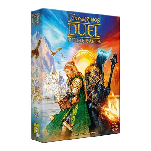 Asmodee The Lord of The Rings: Duel for Middle-Earth Board Game - Epic Strategy Game of Power and Conquest for Kids and Adults, Ages 10+, 2 Players, 30 Minute Playtime - Image 1