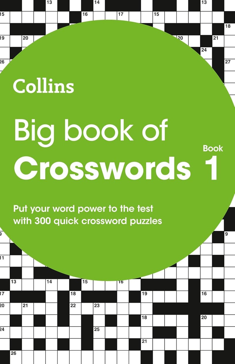 Big Book Of Crosswords 1 300 Quick Crossword Puzzles Collins Crosswords By Collins Puzzles Paperback - Image 1