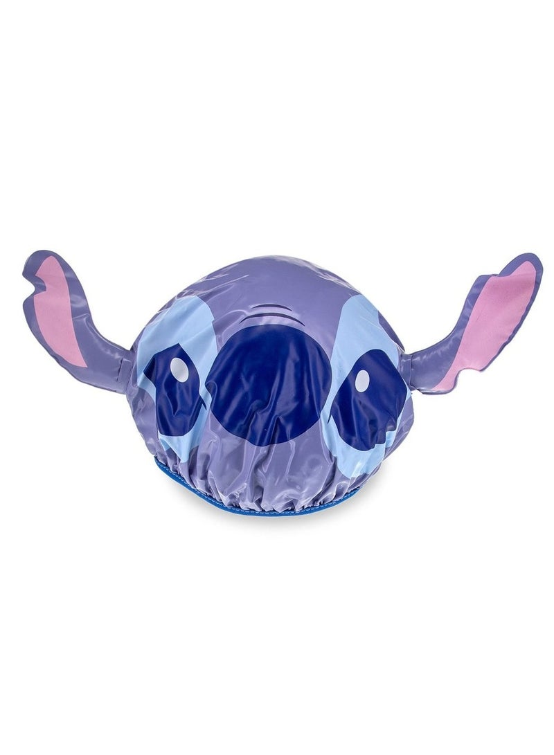 Mad Beauty Stitch Denim Shower Cap - Image 2