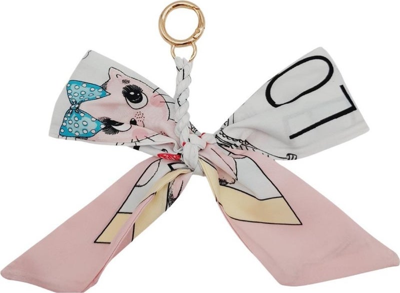 Angel Çanta Aksesuar Angel Bag Accessory Bow Colorful Bag Scarf No:09