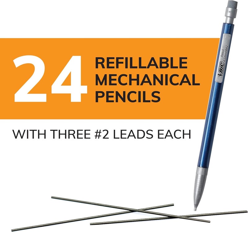 BIC Xtra Precision Mechanical Pencils - 24 Count Pack with 0.5mm Fine Point - Image 3