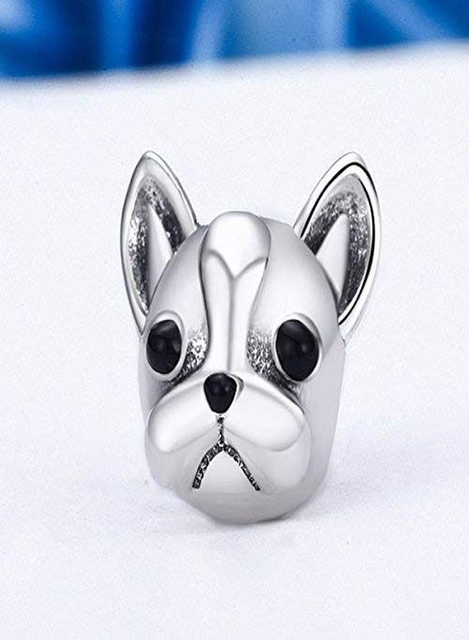 ABAOLA Bulldog Charm 925 Sterling Silver French Bulldog Charm Puppy Pet Dog Animal Charms for Dog Lovers - Image 3