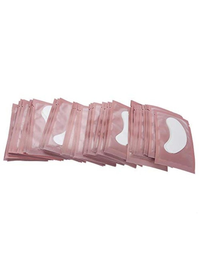 klarako Eyelash Extension Pads Eye Gel Pad Lint Free Eyelash Patch DIY Lashes Extension Grafting Isolation Eye Sticker Hairless Mask Beauty Tool, Reduce Dark Circles(50pcs/pack) - Image 1
