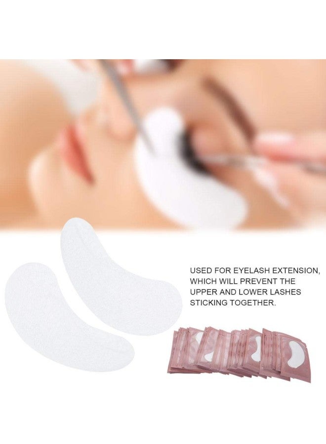 klarako Eyelash Extension Pads Eye Gel Pad Lint Free Eyelash Patch DIY Lashes Extension Grafting Isolation Eye Sticker Hairless Mask Beauty Tool, Reduce Dark Circles(50pcs/pack) - Image 5