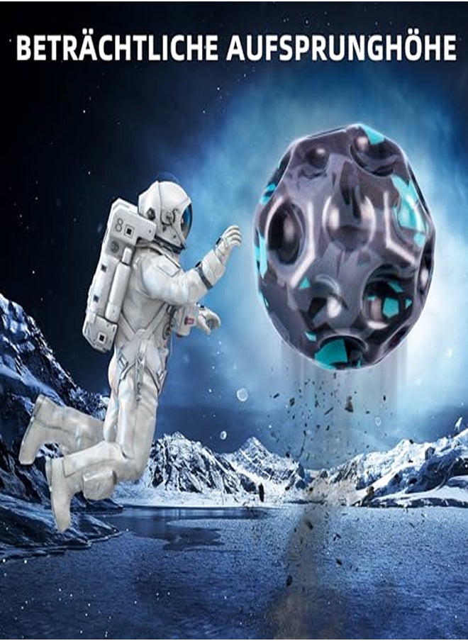 PAYFULLY Astro Jump Ball, 7 cm Moon Ball, High Jumping Rubber Ball, Space Ball, Bounce Ball, Jumpball, Moon Ball, Galaxy Ball for Children Gift  - Image 1