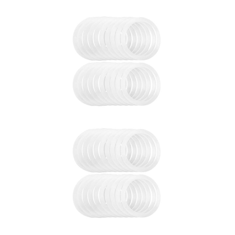 40 Pcs Jar Silicone Jars Sealing Gaskets Household Storage Jar Sealing - Image 3