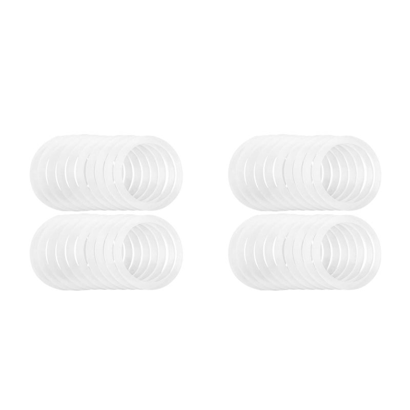 40 Pcs Jar Silicone Jars Sealing Gaskets Household Storage Jar Sealing - Image 2