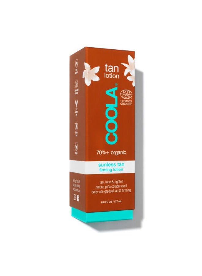 Coola Organic Sunless Tan Firming Lotion  177ML - Image 1