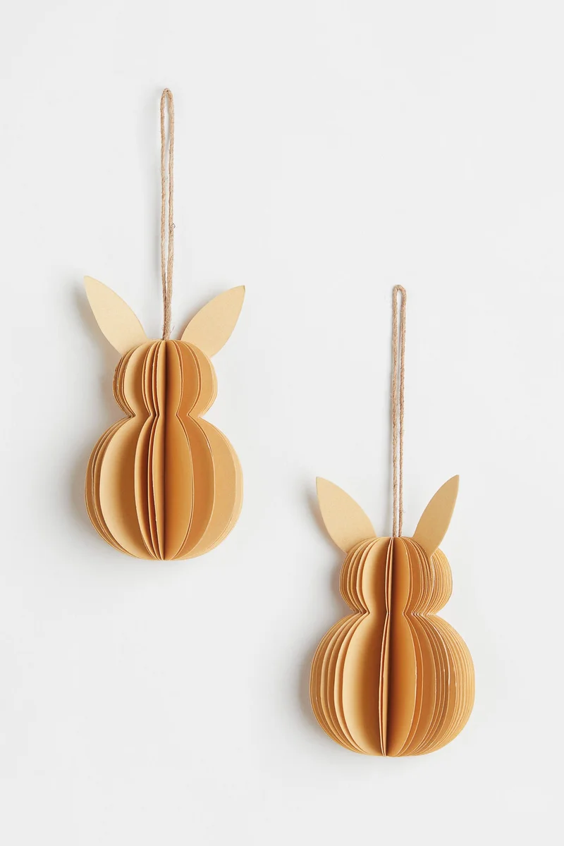 H&M 2-Pack Paper Easter Decorations
