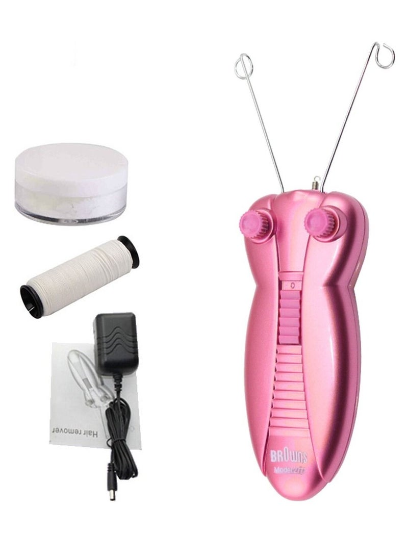 BrOwns - Women Electric Epilator Female Body Painless Shaver Cotton Thread Epilator Skin Care Machine - Image 1