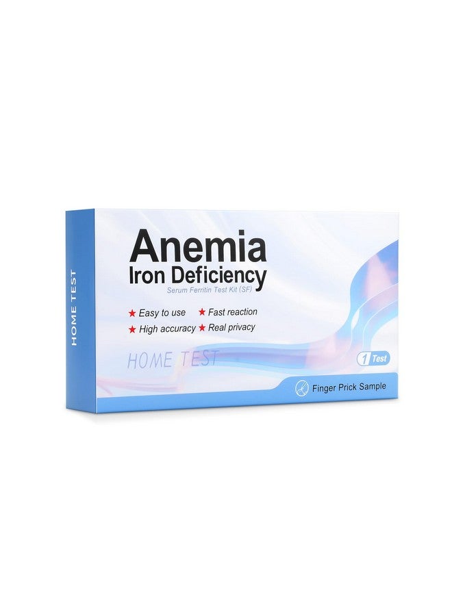 مجموعة اختبار فقر الدم الناجم عن نقص الحديد في المنزل، دقة عالية، سهل القراءة والاستخدام 2 اختبار - Image 1