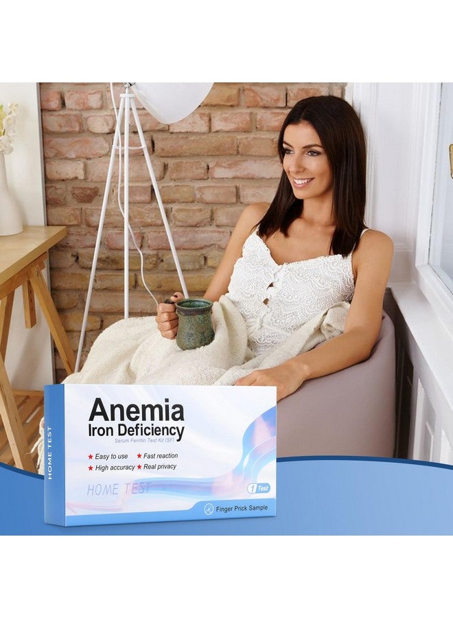 مجموعة اختبار فقر الدم الناجم عن نقص الحديد في المنزل، دقة عالية، سهل القراءة والاستخدام 2 اختبار - Image 4