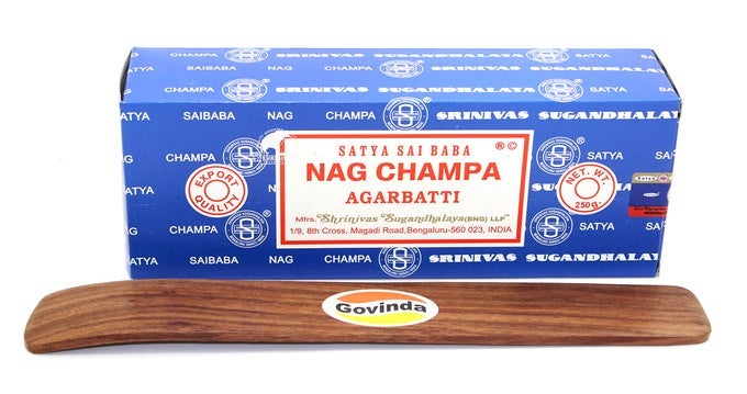 BANGALORE BNG NAG CHAMPA ARGARBATTI 250 GRAMS WITH INCENSE HOLDER